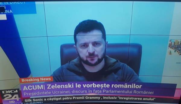 Ζελένσκι: Η Ουκρανία δεν αποτελεί τον τελευταίο στόχο της Ρωσίας