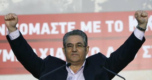 Κουτσούμπας: Επανεξελέγη Γενικός Γραμματέας του ΚΚΕ