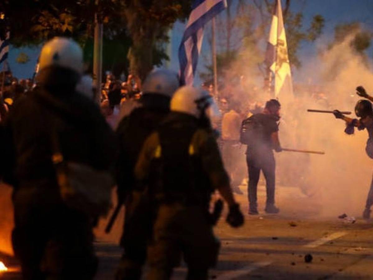 Πορεία διαμαρτυρίας κατά της κύρωσης της Συμφωνίας