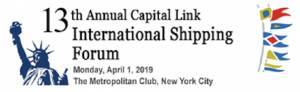 13ο Capital Link International Shipping Forum: Συμμετοχή 35 ναυτιλιακών εταιρειών