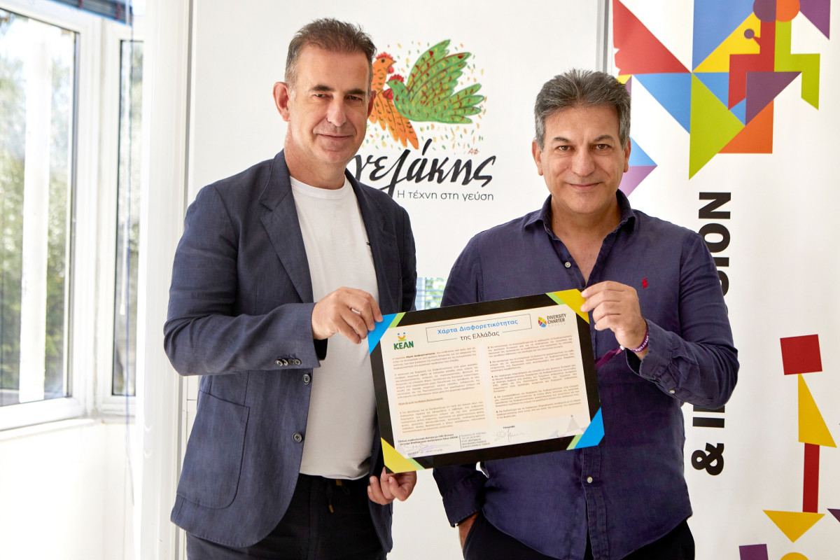 Σταύρος Μηλιώνης, Πρόεδρος ΚΕΑΝ - Θάνος Αγγελάκης, CEO Αγγελάκης ΑΕ