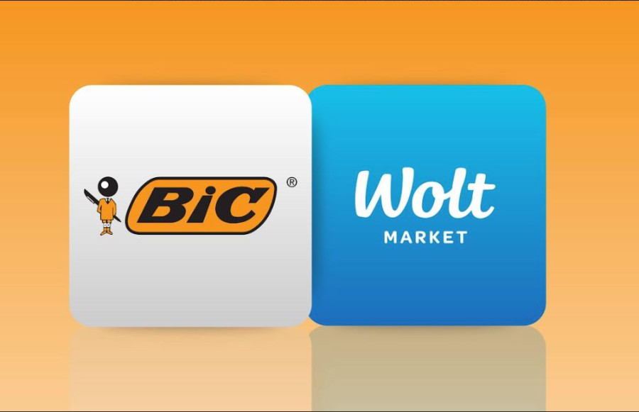 BIC- Wolt Market: Συνεργασία στον τομέα του ηλεκτρονικού εμπορίου