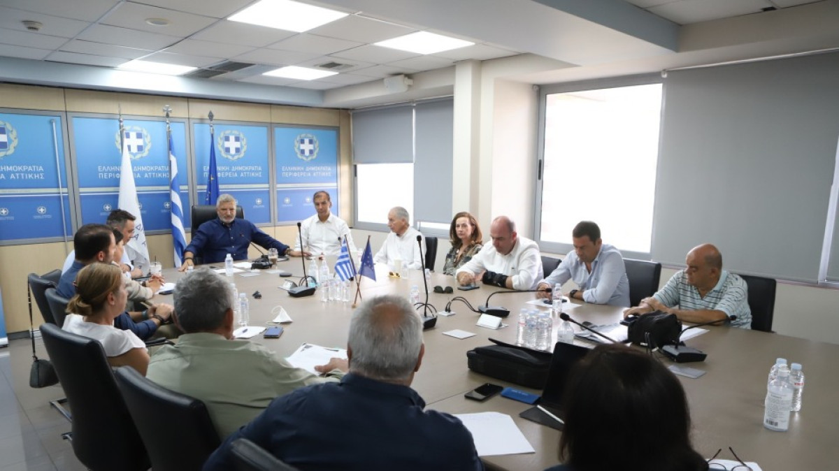 Περιφέρεια Αττικής: Έκτακτη σύσκεψη για την πρόληψη-αντιμετώπιση πλημμυρικών φαινομένων