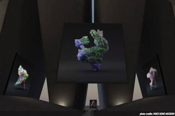 Voice Gems: Το πρώτο μετα-μουσείο μετατρέπει φωνές σε ψηφιακούς πολύτιμους λίθους -και όχι μόνο