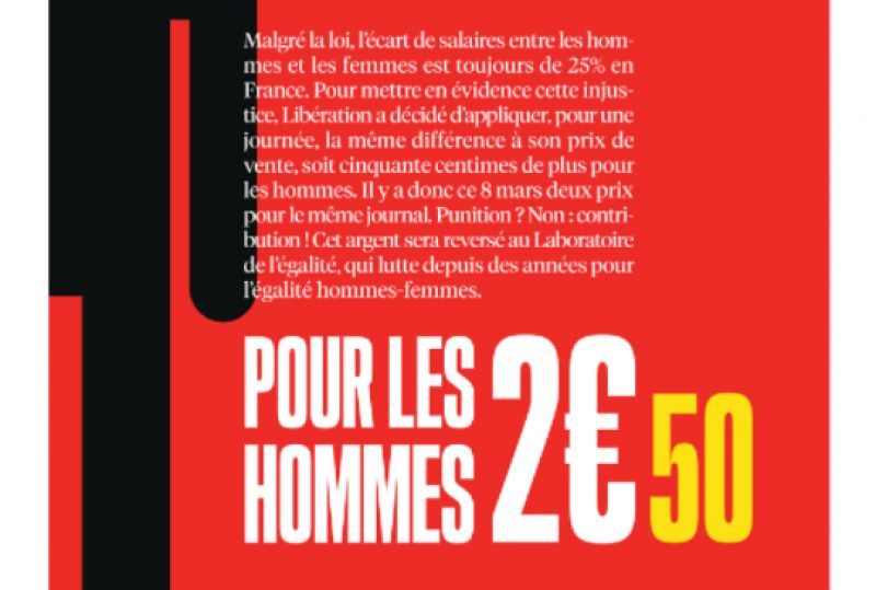 Liberation: «Καπέλο» 25% για τους άνδρες αναγνώστες σήμερα