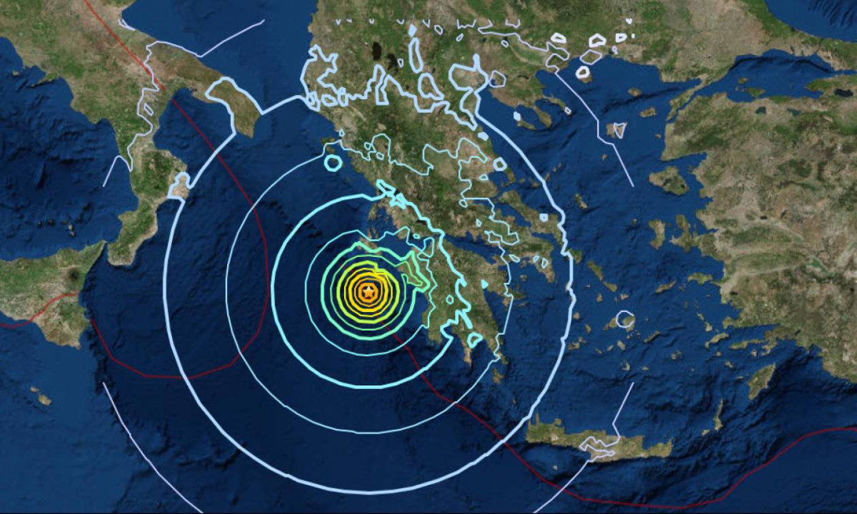 Σεισμός 4,4 Ρίχτερ στη Ζάκυνθο
