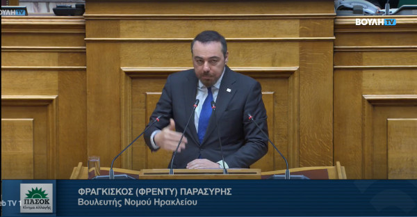 Παρασύρης: Ανακοίνωσε την καταψήφιση των δύο συμβάσεων για τους υδρογονάνθρακες, νοτίως της Κρήτης