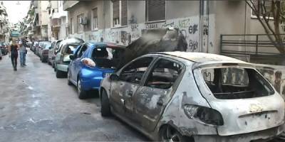 Πατήσια: Απορριμματοφόρο τυλίχθηκε στις φλόγες- Κάηκαν και 11 οχήματα