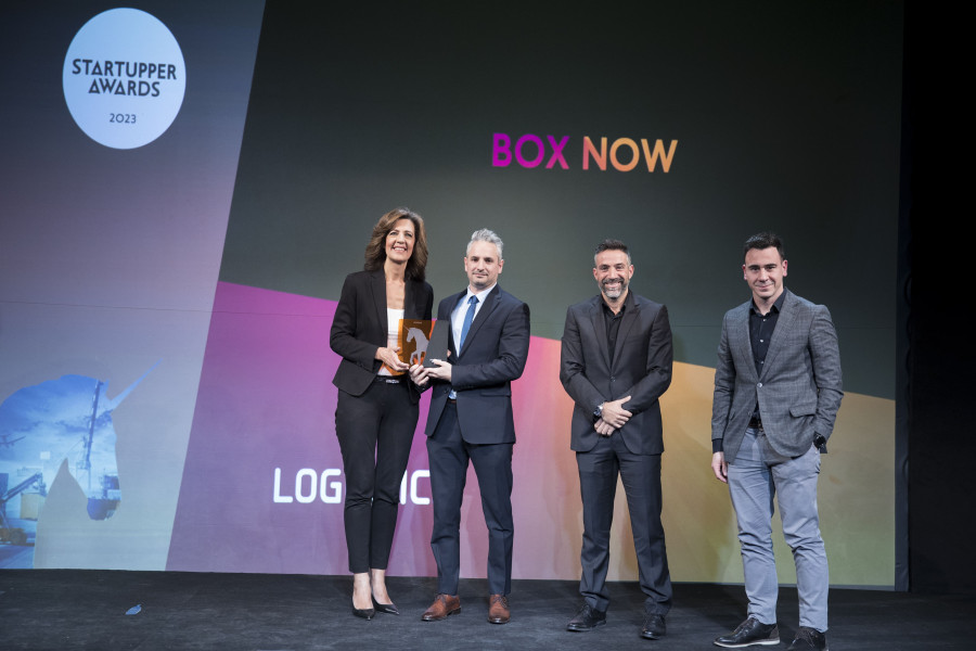 BOX NOW: «Logistics Tech Startup» της χρονιάς στα Startupper Awards