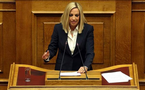 Γεννηματά: Μομφή του ΚΙΝΑΛ συνολικά κατά της κυβέρνησης της ΝΔ