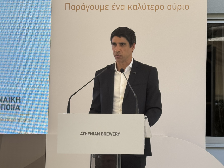 Ο διευθύνων σύμβουλος της Αθηναϊκής Ζυθοποιίας, Σεμπάστιαν Σάντσεζ