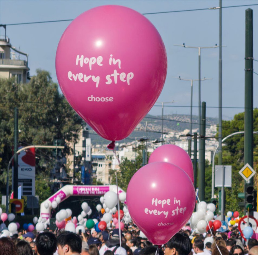 Η Choose στο Greece Race for the Cure