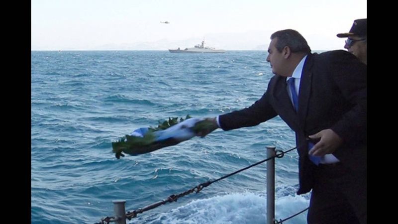 ΓΕΝ: Διαψεύδει τους Τούρκους-Ο Καμμένος πήγε στα Ίμια