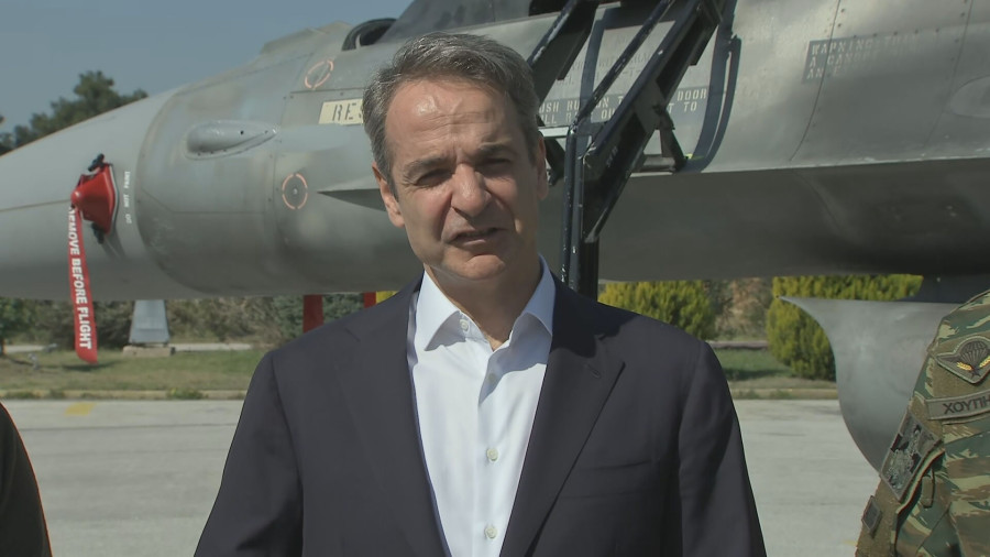 Μητσοτάκης από Λάρισα: Η Ασπίδα του Αχιλλέα διασφαλίζει πλήρως την άμυνα της χώρας