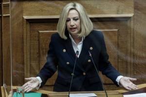 Γεννηματά: «Κατακόκκινη» γραμμή τα 12 μίλια για το Oruc Reis