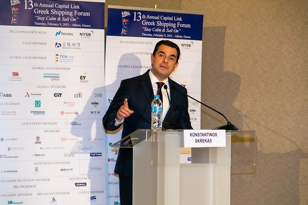 Σκρέκας: «Κλειδί» η ναυτιλία για την εξασφάλιση ενεργειακής επάρκειας