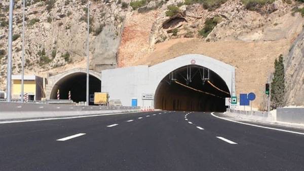 Εθνική Αθηνών - Κορίνθου: Κυκλοφοριακές ρυθμίσεις λόγω έργων σε σήραγγα