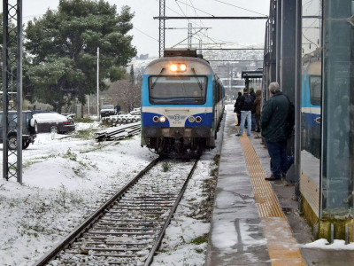 Hellenic Train: Ακυρώσεις και τροποποιήσεις δρομολογίων λόγω των καιρικών φαινομένων