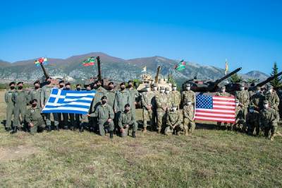 Διαγωνισμός μεταξύ ουλαμών αρμάτων Ελλάδας-ΗΠΑ στη Θράκη