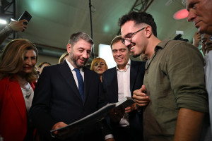 Ο Νίκος Ανδρουλάκης επισκέφθηκε την 90η ΔΕΘ - Συνομίλησε με εκθέτες και επισκέπτες (photos)
