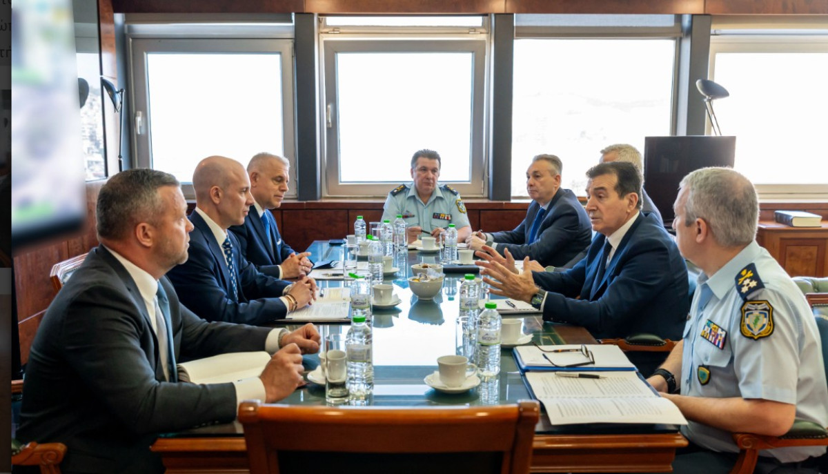 Χρυσοχοΐδης: Ενίσχυση της στρατηγικής συνεργασίας Ελλάδας - ΗΠΑ Πολιτειών στον τομέα της ασφάλειας