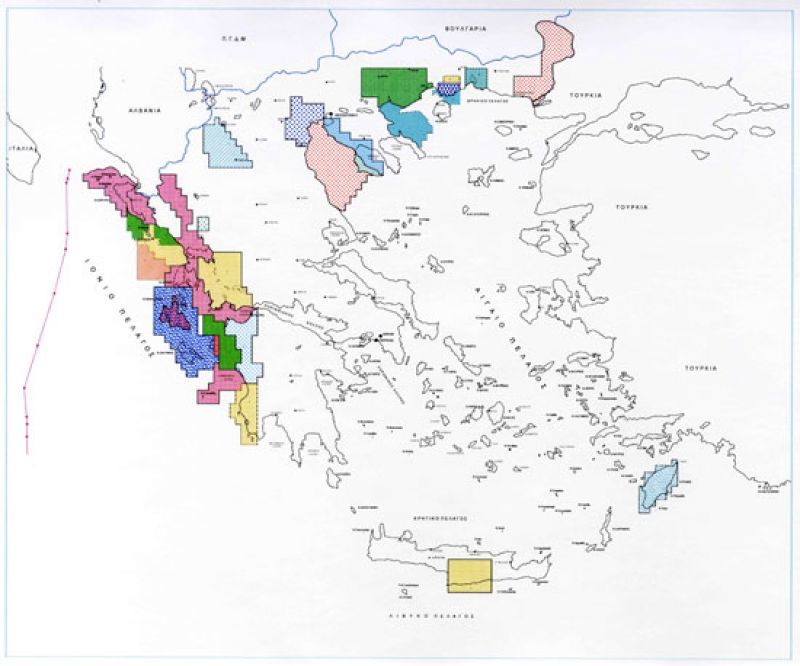 Για το 2013 τα γεωτρύπανα σε Πατραϊκό, Κατάκολο, Ιωάννινα