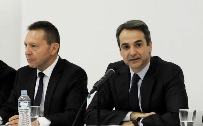 Συνάντηση Μητσοτάκη - Στουρνάρα για τις προοπτικές ανάπτυξης της χώρας