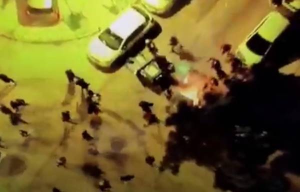 Τα επεισόδια στη Νέα Σμύρνη από drone της ΕΛΑΣ