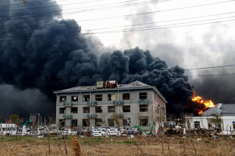 Κίνα: Στους 64 οι νεκροί από έκρηξη σε χημικό εργοστάσιο