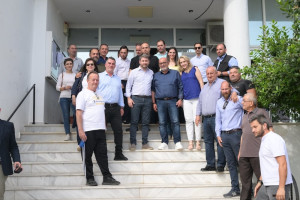 Συνάντηση Ανδρουλάκη με την επιτροπή πλημμυροπαθών Φαρκαδόνας