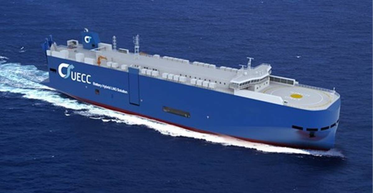 Σε λειτουργία το πρώτο car carrier με μπαταρία και LNG