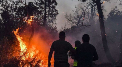 Πολιτική Προστασία: Πολύ υψηλός κίνδυνος πυρκαγιάς σήμερα σε έξι περιφέρειες