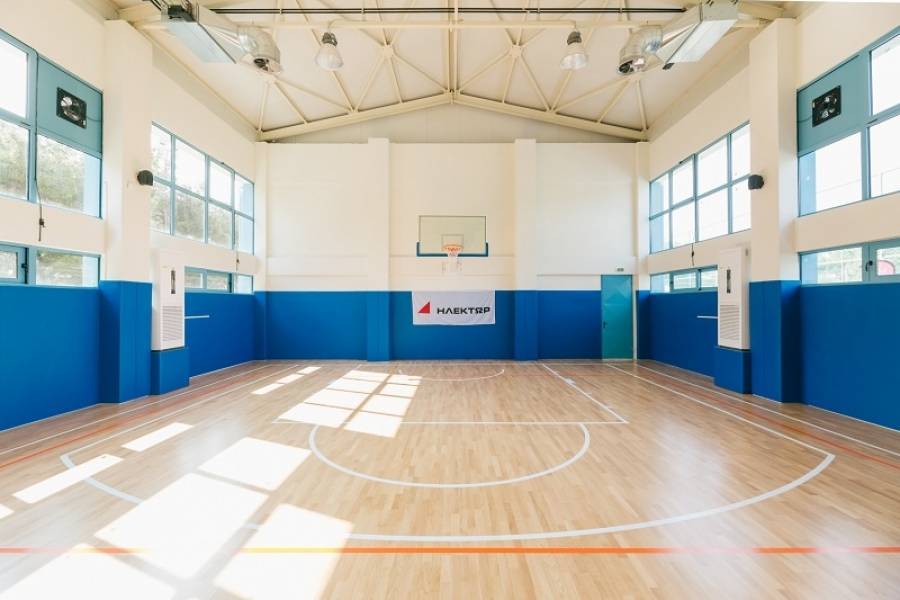 ΗΛΕΚΤΩΡ: Εγκαινίασε το Κλειστό Γυμναστήριο Ταγαράδων στη Θεσσαλονίκη
