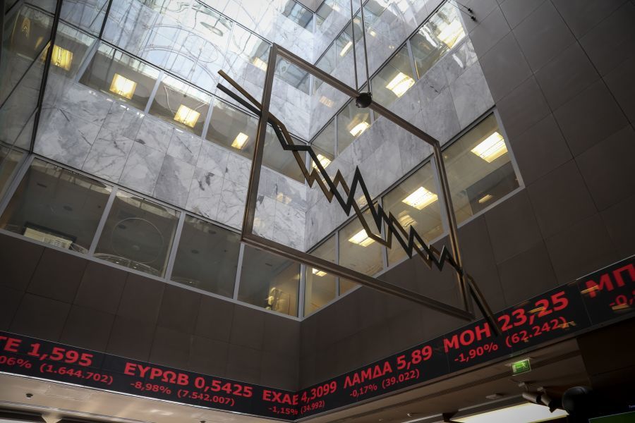 Χ.Α.: Η μεταβλητότητα στις διεθνείς αγορές επηρεάζει τη βραχυπρόθεσμη πορεία