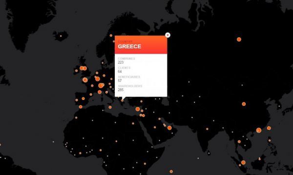 Panama Papers: Ο χάρτης των offshore από τα Wikileaks