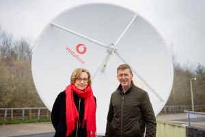 Η Vodafone πραγματοποίησε την πρώτη διαστημική βιντεοκλήση στον κόσμο