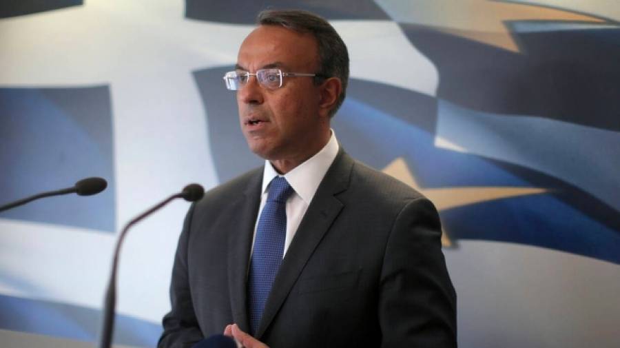Σταϊκούρας: Στα 34 δισ. ευρώ τα ταμειακά διαθέσιμα