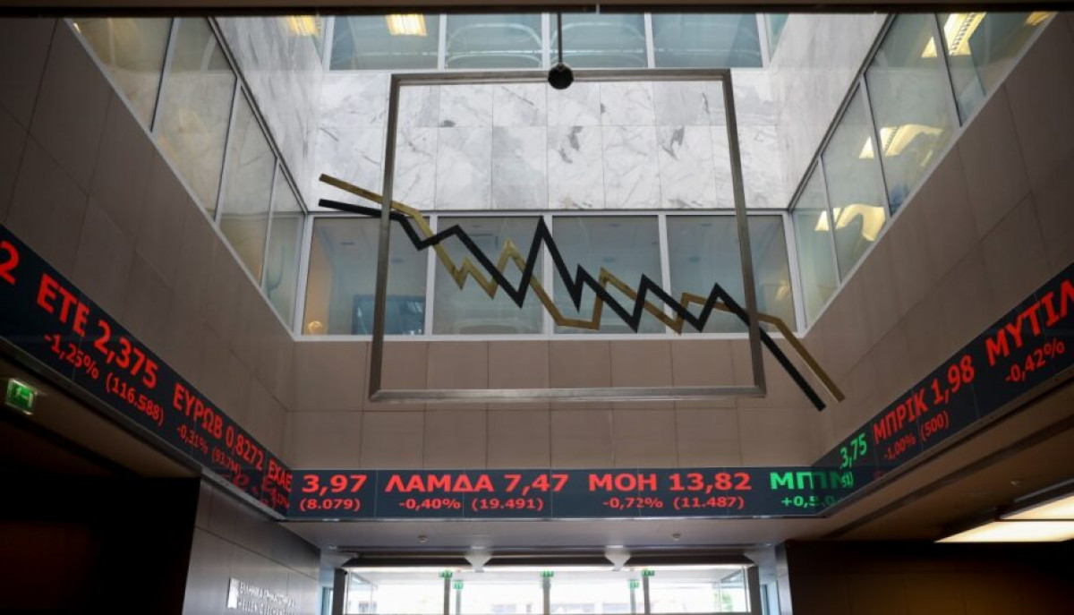 Χρηματιστήριο: Τέταρτη διαδοχική συνεδρίαση απωλειών- Κινδυνεύουν οι 800 μονάδες