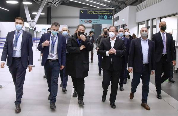 Επίσκεψη Καραμανλή σε έργα της Intrakat στη Θεσσαλονίκη