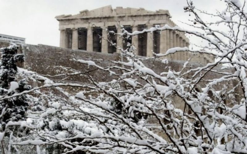 Ποιοι δρόμοι της Αττικής είναι κλειστοί λόγω χιονιού