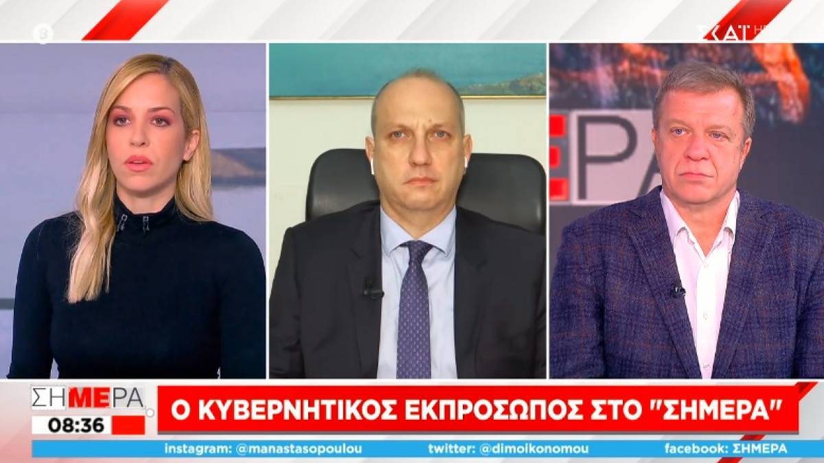 Οικονόμου: Στόχος να ανοίξουν κανονικά τα σχολεία-Πιθανή τροποποίηση των μέτρων