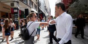Στην Ερμού ο Μητσοτάκης- Αισιόδοξο μήνυμα για τον τουρισμό