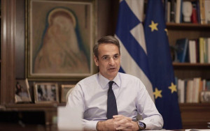 Ο Μητσοτάκης υποδέχθηκε συνταξιούχους στο Μαξίμου- Τι του ζήτησαν