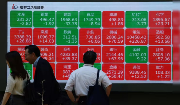 Ασιατικές αγορές: Sell-off σε Nikkei και Topix άνω του 1% με φόντο τα ομόλογα