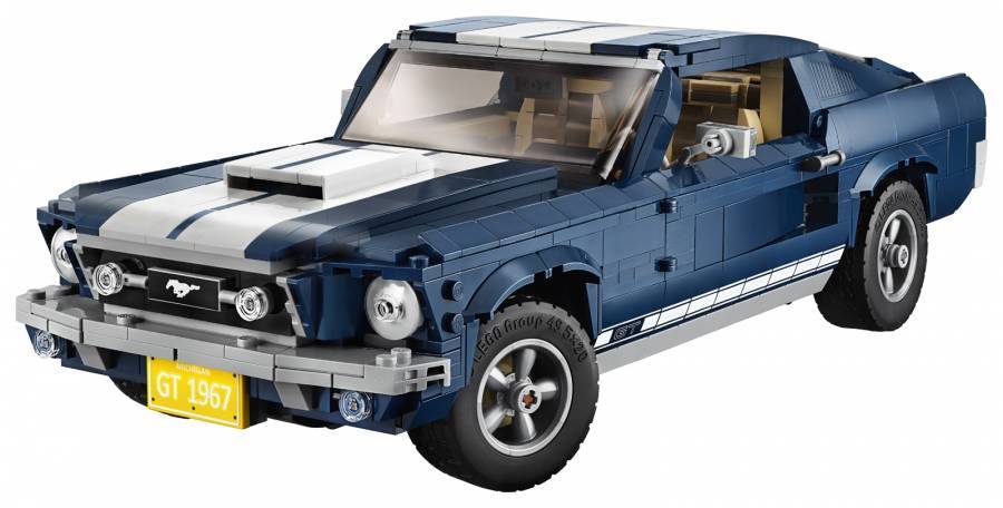 Πόσα τουβλάκια LEGO έγινε μια Ford Mustang του 1967;
