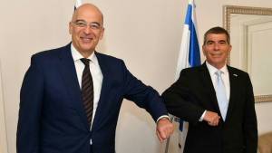Συνομιλία Δένδια με τον υπουργό Εξωτερικών του Ισραήλ