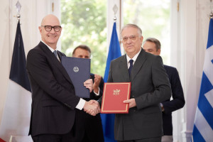 Θεοδωρικάκος: Τομέας αιχμής της ελληνογαλλικής συνεργασίας η πυρηνική τεχνολογία