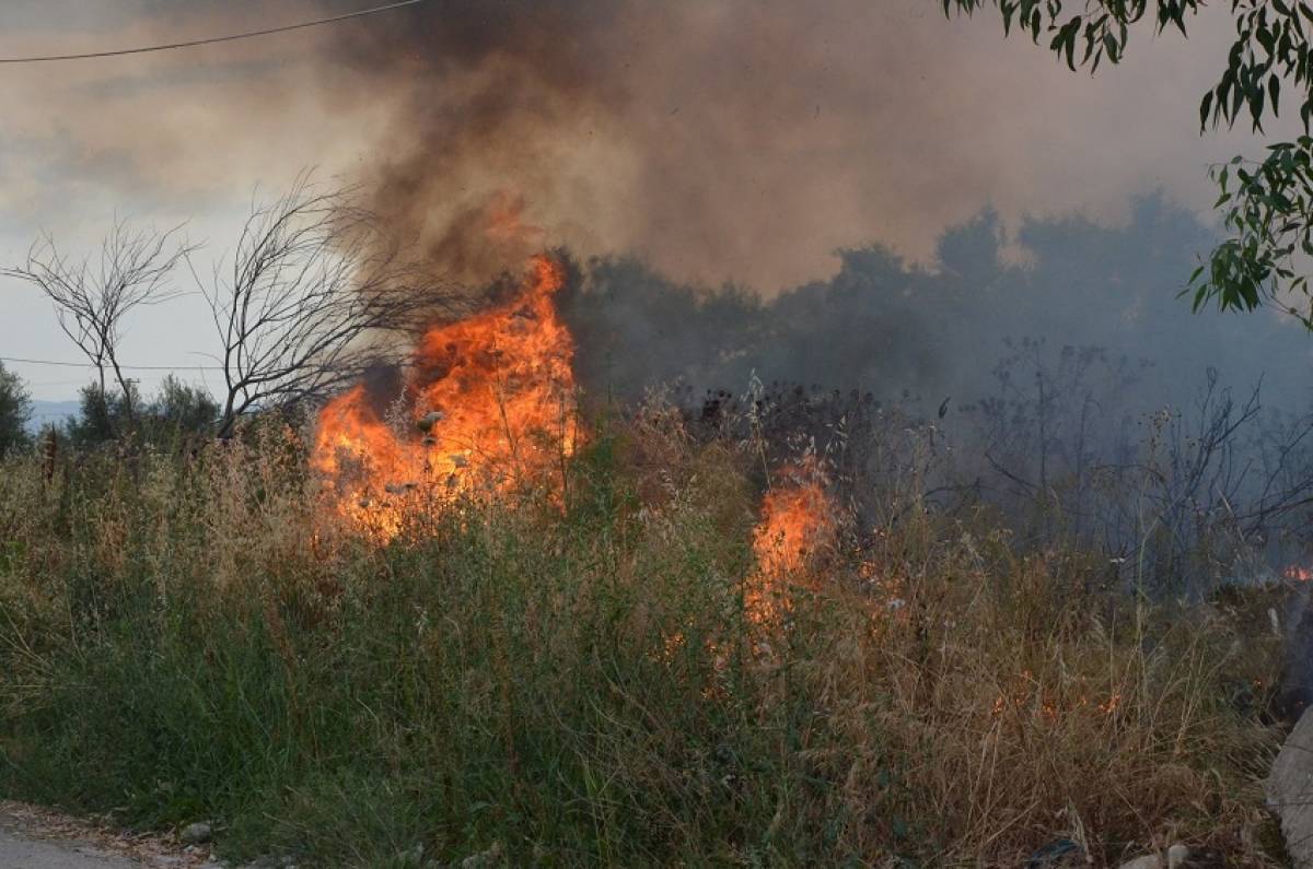 Σε ύφεση η πυρκαγιά στον Διόνυσο