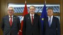 Σε εξέλιξη η κρίσιμη συνάντηση ΕΕ-Τουρκίας στη Βάρνα