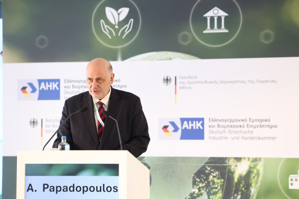 Άγις M. Παπαδόπουλος: Οι ελληνογερμανικές σχέσεις λειτουργούν με ανταποδοτικότητα και για τις δύο αγορές